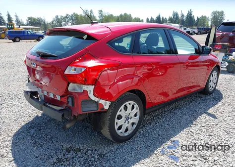 2012 Ford Focus Se from USA, damaged, VIN 1FAHP3K2XCL356656